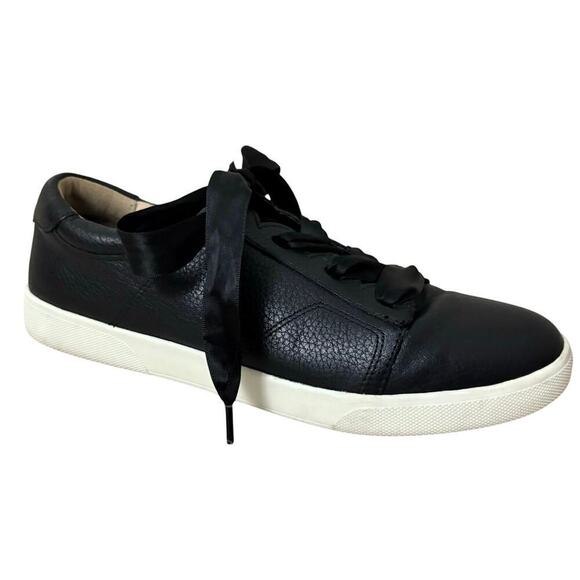 Vionic Chantelle Lace Up Shoes Leather upper orthotic support Women’s Sz 7.5 Blk - Picture 1 of 13